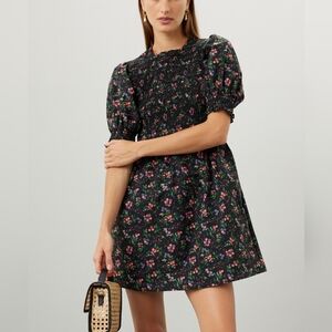 Hill House | The Vivi Nap Dress | Multi Berry Taffeta